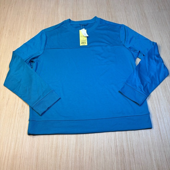 Target Other - Target All In Motion Deep Turquoise Crew Neck Top